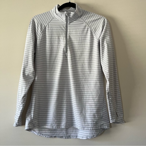 L.L. Bean Tops - L.L. Bean Long Sleeve Quarter-Zip Activewear Shirt